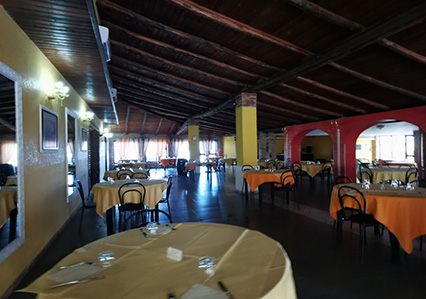 Sala ristorante Napeto